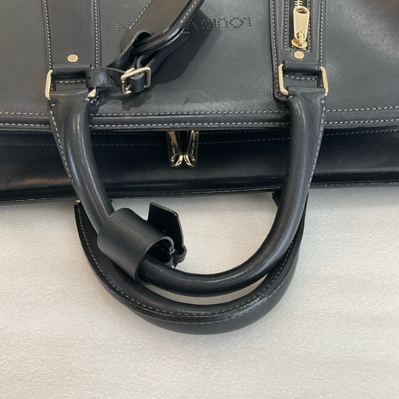 Louis Vuitton Bequia Leather Sac De Voyage Black - Picture 13 of 16